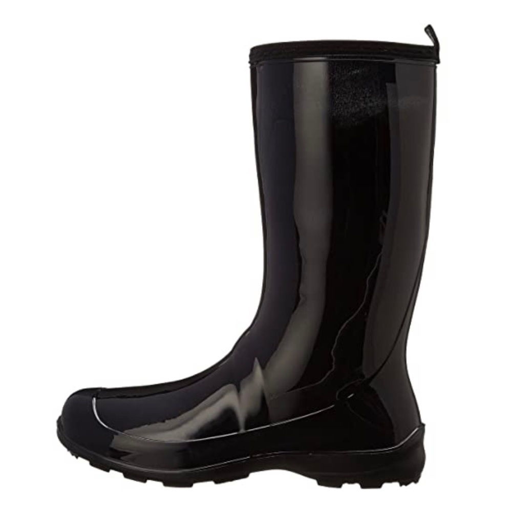 Kamik Heidi Gloss Black Waterproof Rain Boot, NWT - Picture 2 of 9
